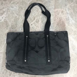 Coach Kyra Black Tote
